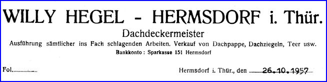 Rechnungskopf Hegel